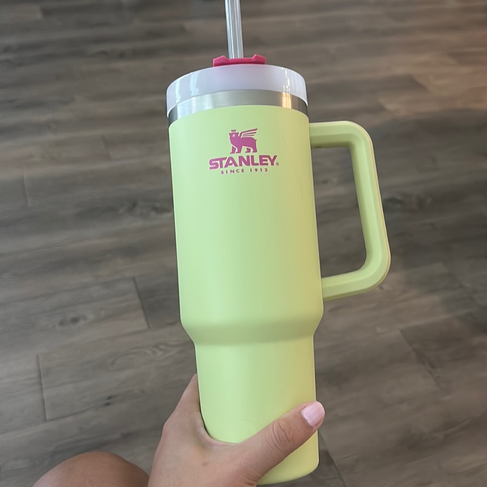 Citron 40 ounce Stanley Cup.